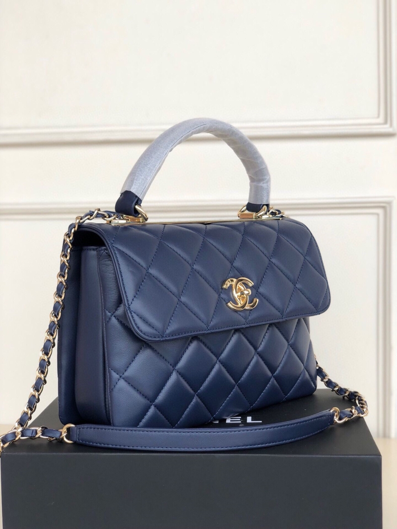 Ch**el top handle bags